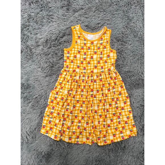 Hanna Anderson Sleeveless Print Pocket Dress size 8 - Picture 2 of 5